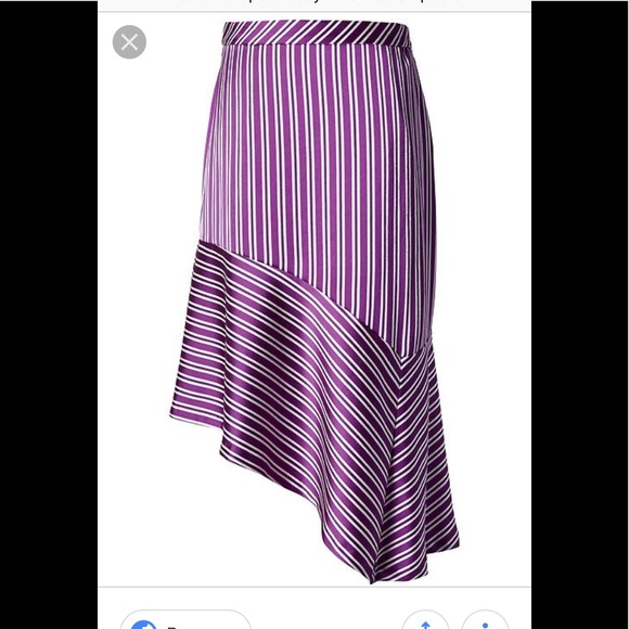 💫HP💫BANANA REPUBLIC ASYMMETRICAL  SKIRT - Picture 3 of 4